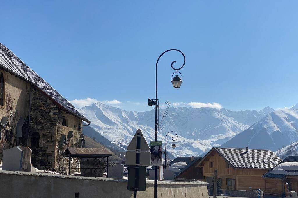 דירות Saint-Sorlin-dʼArves Logement 4/6 Personnes A La Montagne Avec Piscine מראה חיצוני תמונה